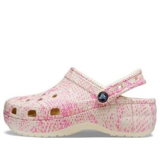Crocs (WMNS) Klasik Platform Yılan Desenli Takunya “Pembe” 207328-2Y3