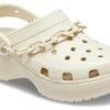 Crocs (WMNS) Klasik Platform Zincirli Ayakkabı “Bone” 209022-2Y2