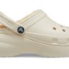 Crocs (WMNS) Klasik Platformlu Astarlı Tığ Ayakkabısı “Kemik” 207938-2Y2