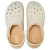 Crocs (WMNS) Klasik Platformlu Astarlı Tığ Ayakkabısı “Kemik” 207938-2Y2