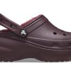 Crocs (WMNS) Klasik Platformlu Ayakkabı “Koyu Kiraz” 207938-6WD