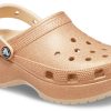 Crocs (WMNS) Klasik Simli Ayakkabı “Turuncu” 207241-2DS