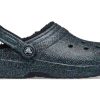 Crocs (WMNS) Klasik Simli Siyah Çizgili Takunya “Yıldızlı Gökyüzü” 205842-9BD
