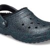 Crocs (WMNS) Klasik Simli Siyah Çizgili Takunya “Yıldızlı Gökyüzü” 205842-9BD