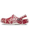Crocs (WMNS) Klasik Tatil Kazak Grafik “Kırmızı Beyaz” 209237-90H