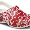 Crocs (WMNS) Klasik Tatil Kazak Grafik “Kırmızı Beyaz” 209237-90H