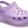 Crocs (WMNS) Klasik Terlik Retro Crocs Outdoor Kalın Tabanlı Spor Mor Sandaletler 206302-5PR