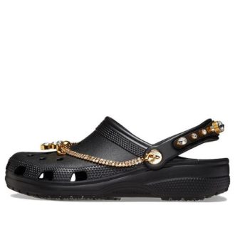 Crocs (WMNS) Klasik Tiara Ayakkabı “Siyah Altın” 209684-001
