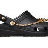 Crocs (WMNS) Klasik Tiara Ayakkabı “Siyah Altın” 209684-001