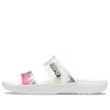 Crocs (WMNS) Klasik Tie-dye Grafik Sandalet “Siyah Yeşil” 207283-94S