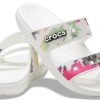 Crocs (WMNS) Klasik Tie-dye Grafik Sandalet “Siyah Yeşil” 207283-94S