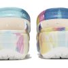 Crocs (WMNS) Klasik Tıkanıklık Bulutları Tie Dye Baskılı Hafif Rahat Spor Sandaletler Pembe Mavi 207151-94S