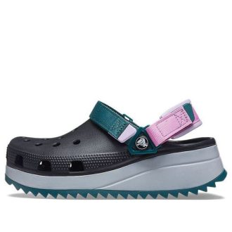 Crocs (WMNS) Klasik Yürüyüş Ayakkabısı “Siyah Gey Teal” 206772-988