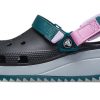 Crocs (WMNS) Klasik Yürüyüş Ayakkabısı “Siyah Gey Teal” 206772-988