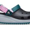 Crocs (WMNS) Klasik Yürüyüş Ayakkabısı “Siyah Gey Teal” 206772-988