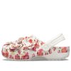 Crocs (WMNS) Klasik Zamansız Clash Roses Clugs “Beyaz Gül” 205380-97E