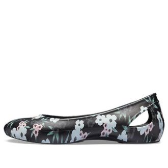 Crocs (WMNS) Larua Baskılı Sandaletler Siyah 205865-98F