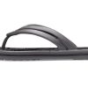 Crocs (WMNS) Leopar Desenli Baskılı Parmak Arası Terlik Ayakkabı Siyah 206490-02W