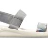 Crocs (WMNS) Literide Grafik Sandaletler “Gri” 205375-0E9