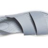 Crocs (WMNS) LiteRide Gri Açık Mavi Sandaletler “Gri Beyaz” 206081-00J