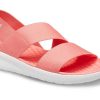 Crocs (WMNS) LiteRide Minimalist Günlük Spor Turuncu Sandaletler 206081-6SL