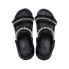 Crocs (WMNS) Mega Crush İnci Volanlı Sandalet “Siyah” 210179