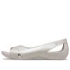 Crocs (WMNS) Minimalist Günlük Düz Beyaz Sandaletler 206106-018