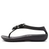 Crocs (WMNS) Nefes Alabilen Rahat Hafif Siyah Sandaletler 205600-060