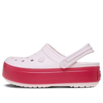 Crocs (WMNS) Plaj Sandaletleri Mor Kırmızı 205434-6QB