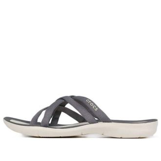 Crocs (WMNS) Plaj ve Havuz Terlikleri “Gri” 205479-0CT