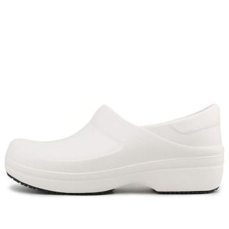 Crocs (WMNS) Rahat Kalın Tabanlı Beyaz Sandaletler 204045-100