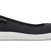 Crocs (WMNS) Reviva Rahat Nefes Alabilen Düşük Topuklu Spor Ayakkabı Siyah Beyaz 205880-066