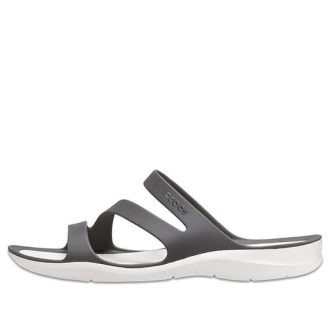 Crocs (WMNS) Sandaletler “Gri Beyaz” 203998-04D