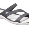 Crocs (WMNS) Sandaletler “Gri Beyaz” 203998-04D