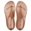 Crocs (WMNS) Serena Flip “Kahverengi” 205468-860