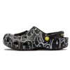 Crocs (WMNS) Smiley World Classic Clogs “Siyah Beyaz Sarı” 873137