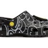 Crocs (WMNS) Smiley World Classic Clogs “Siyah Beyaz Sarı” 873137