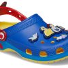 Crocs (WMNS) Snow White Classic Clogs “Mavi Sarı Kırmızı” 209483-769