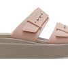 Crocs (WMNS) Soluk Allık Brooklyn Sandal “Kahverengi Bej” 207431-6RL