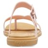 Crocs (WMNS) Tulum Parıltılı Ayaklı Sandaletler “Pembe Kil” 208666-6TY