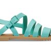 Crocs (WMNS) Tulum Sandaletler Yeşil 206107-3U3