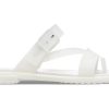 Crocs (WMNS) Tulum Terlikleri “Yarı Saydam Beyaz” 207173-159