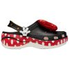 Crocs (WMNS) x Minnie Mouse Klasik Platform Ayakkabı “Siyah Kırmızı Beyaz” 209896-100