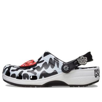 Crocs x Keith Haring Klasik Clog “Siyah Beyaz” 209488-001