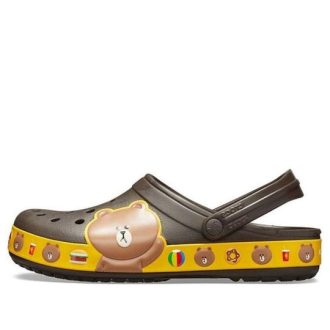 Crocs x Line Friends Plaj Kahverengi Unisex Sandalet 205791-206