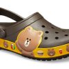 Crocs x Line Friends Plaj Kahverengi Unisex Sandalet 205791-206