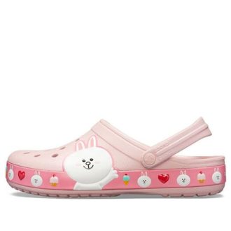 Crocs x Line Friends Plaj Pembesi Unisex Sandalet 205791-606