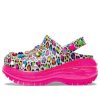 Crocs x Lisa Frank Mega Crush Clogs “Pembe Çok Renkli” 207735-6QQ