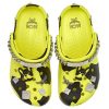 Crocs x MCM Kamuflaj Baskılı “Neon Sarı” Ayakkabı MEXCSMM27YN