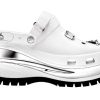 Crocs x MCM Mega Crush Clogs “Beyaz Gümüş” MEXDAMM08WT